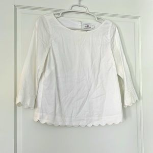 Vineyard Vines size 4 three quarter length cotton shirt